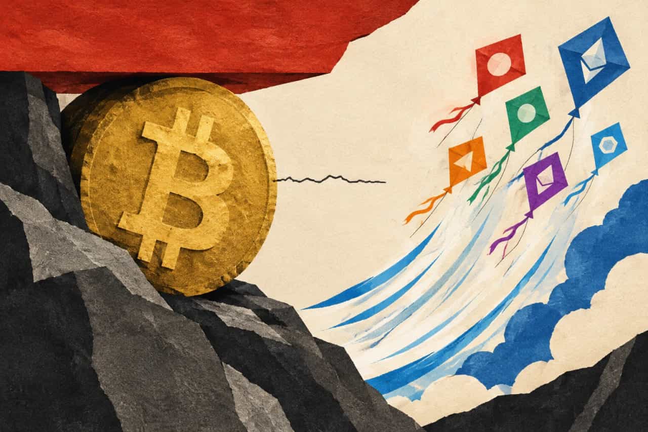 چرخش نقدینگی از بیت‌کوین به آلت‌کوین‌ها در دوره تثبیت بازار